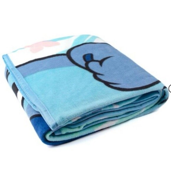 Disney Lilo & Stitch Plush Fleece Throw Blanket – Soft Cozy Kids Bedding – NEW - Picture 4 of 6